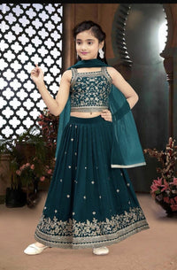 Lehenga + Choli + Scarf