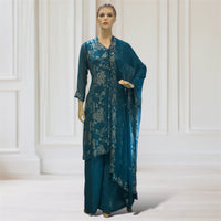 Kurta + Inner + Trouser + Scarf