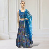 Lehenga + Choli + scarf
