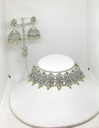 Necklace + Earring + Tikka