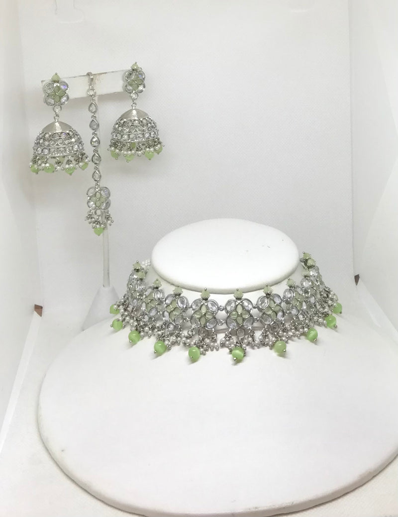 Necklace + Earring + Tikka
