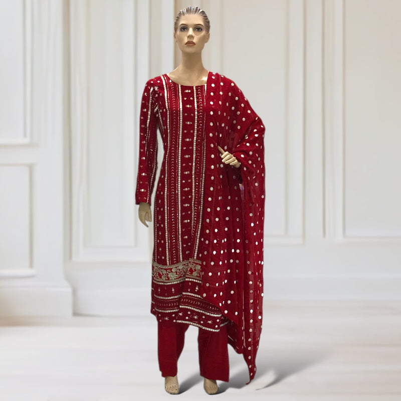 Kurta + Trouser + Scarf
