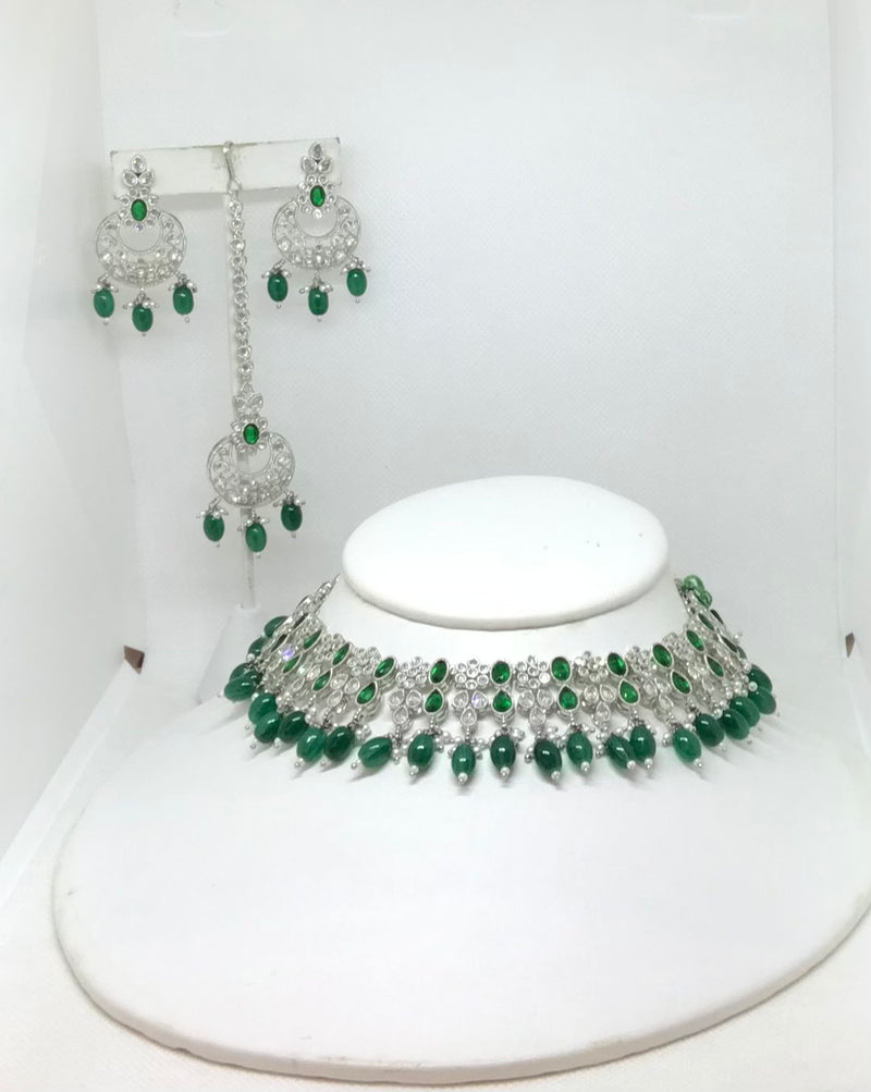 Necklace + Earring + Tikka