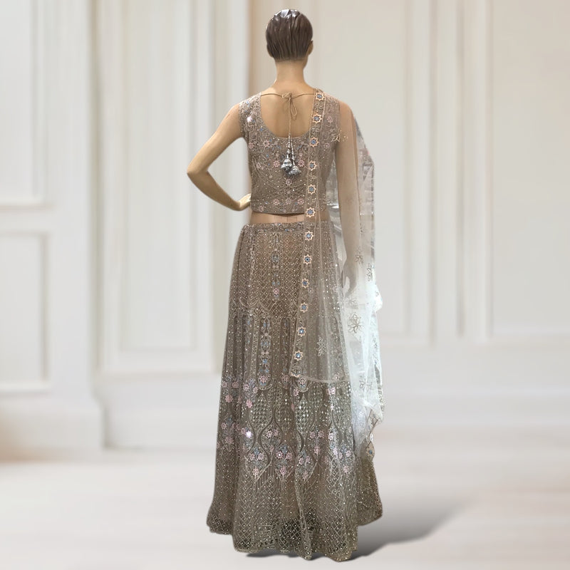 Lehenga + Choli + Scarf