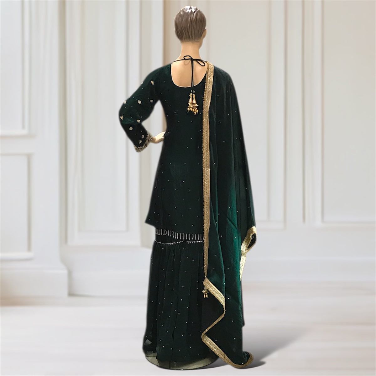 Kurta + Garara + Scarf