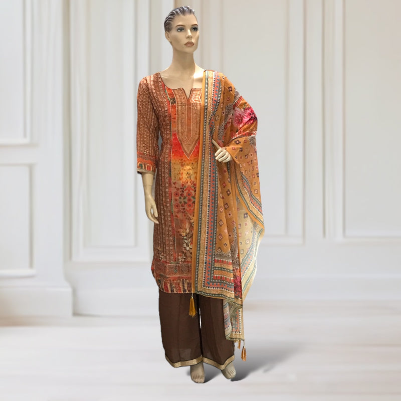 Kurta + Trouser + scarf