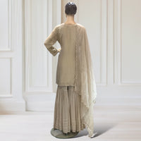 Kurta + Garara + scarf