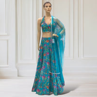 Lehenga + Choli + scarf