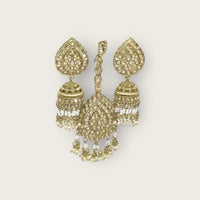 Necklace + Earrings + Tikka