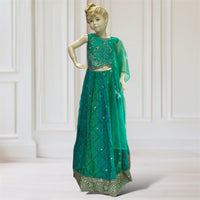 Lehenga + Choli + Scarf