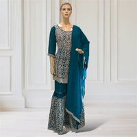 Kurta + Garara + Scarf