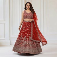 Lehenga + Choli + Scarf