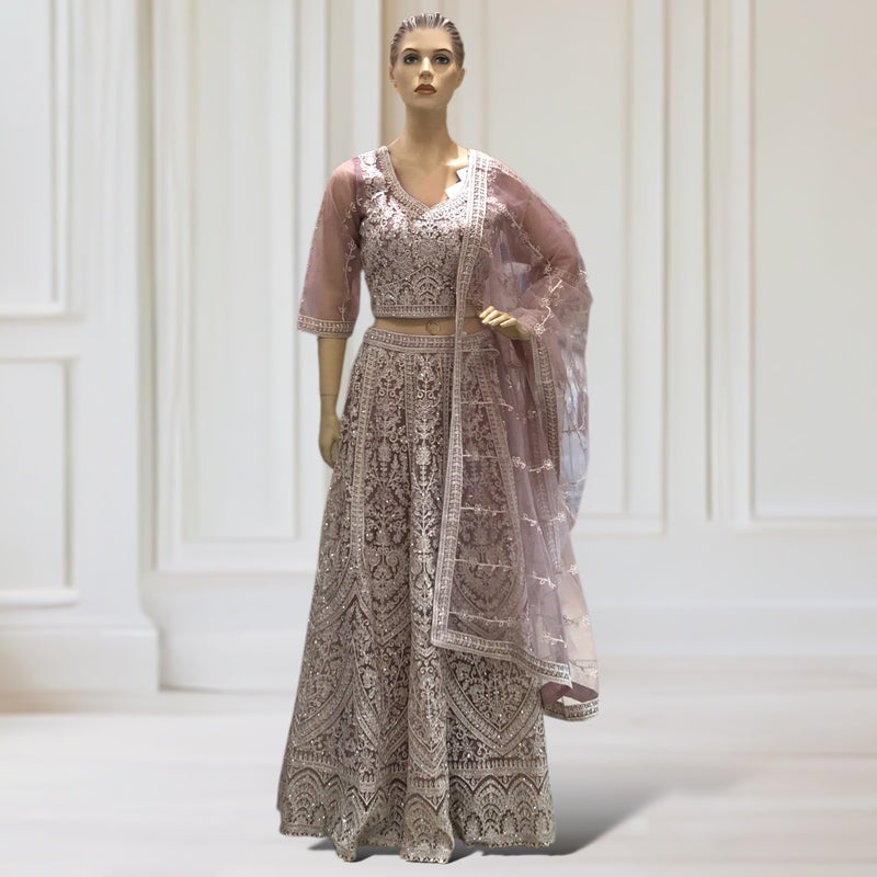 Lehenga + Choli + Scarf