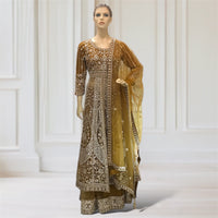 Anarkali + Lehenga + Scarf