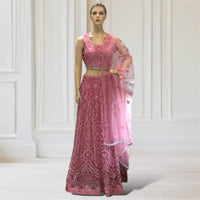 Lehenga + Choli + Scarf