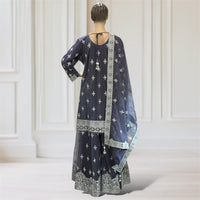 Kurta + Palazzo + Scarf