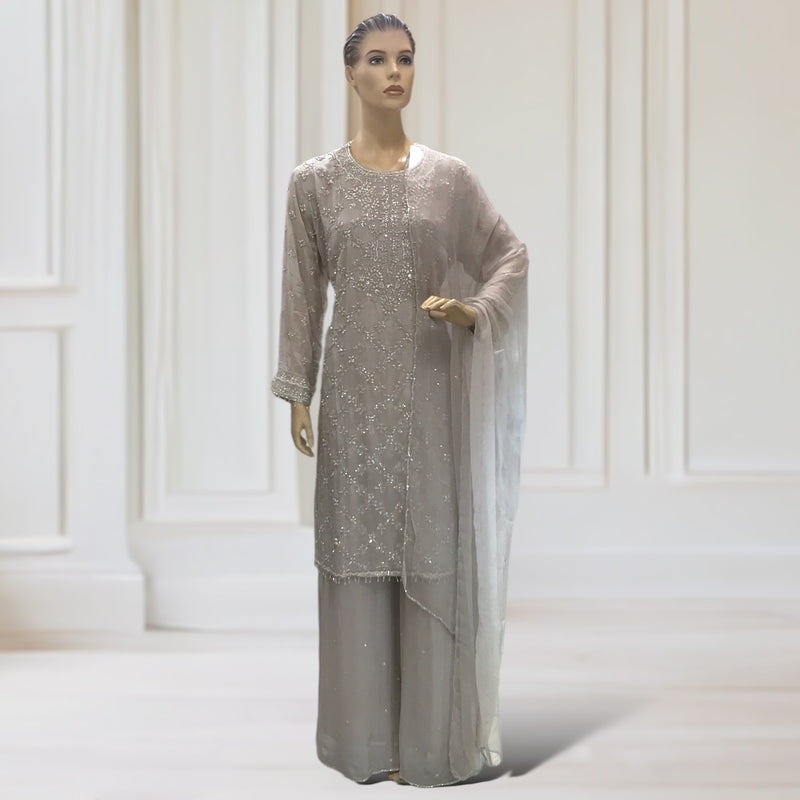 Kurta + Garara + Scarf