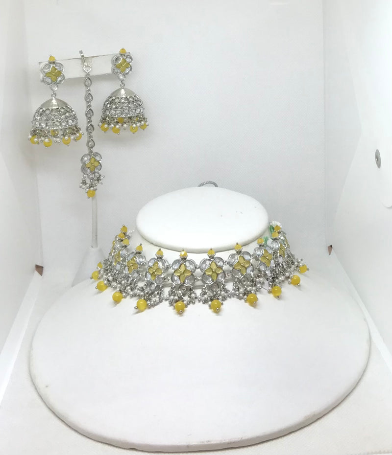 Necklace + Earring + Tikka