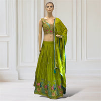 Lehenga + Choli + Scarf
