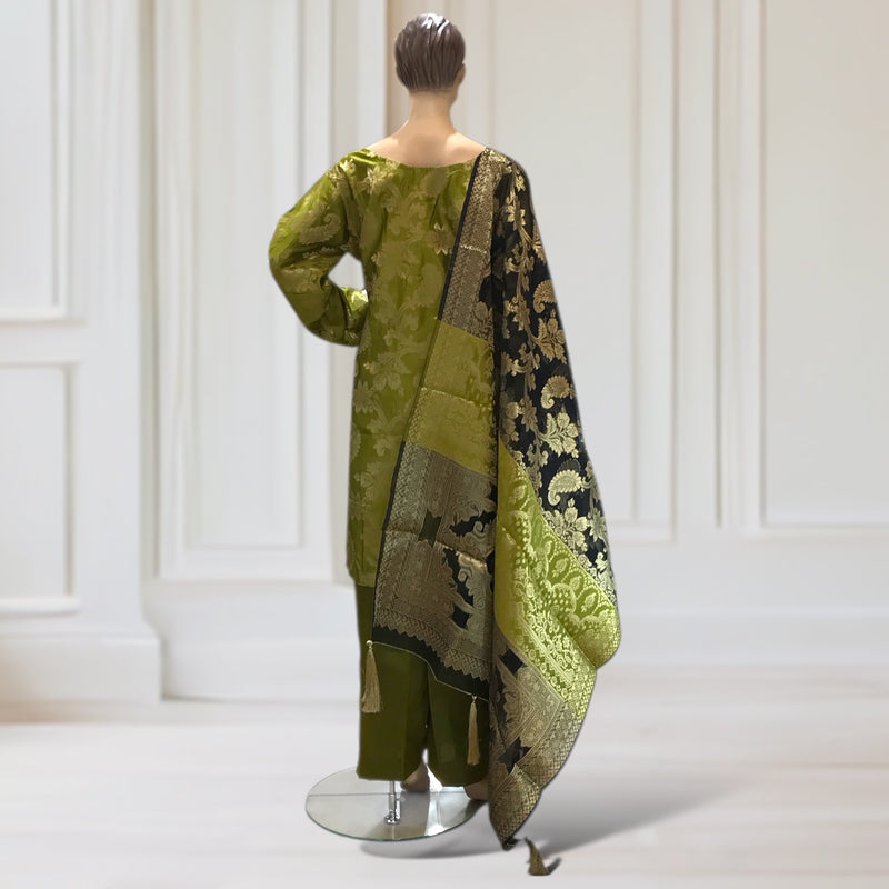 Kurta + Trouser + Scarf