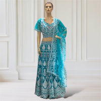 Lehenga + Choli + Scarf