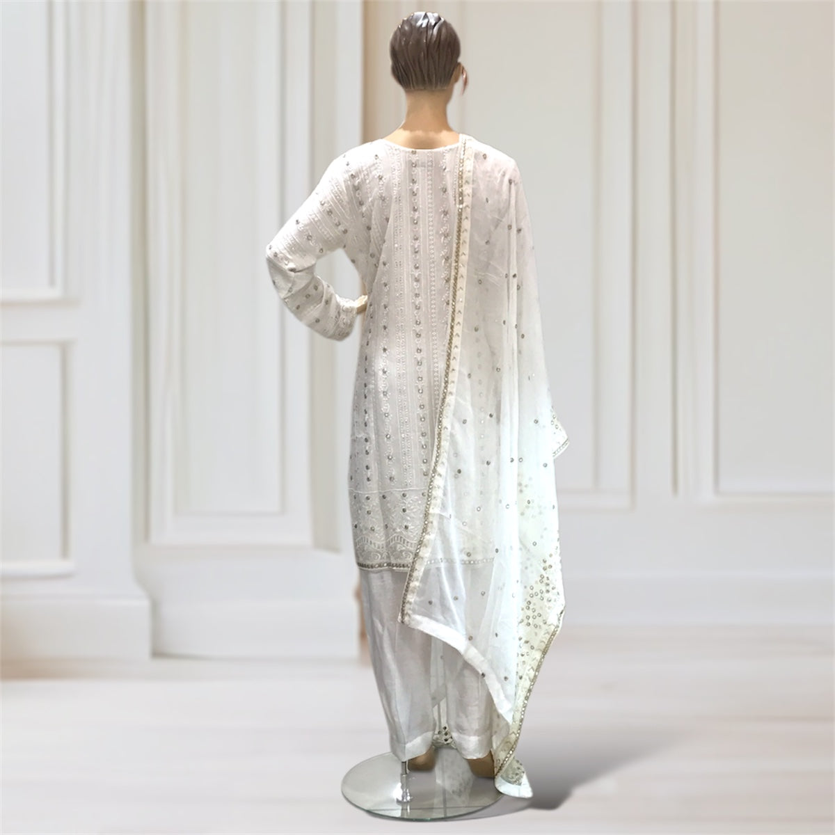 Kurta + Trouser + Scarf