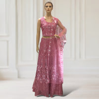 Lehenga + Choli + Scarf