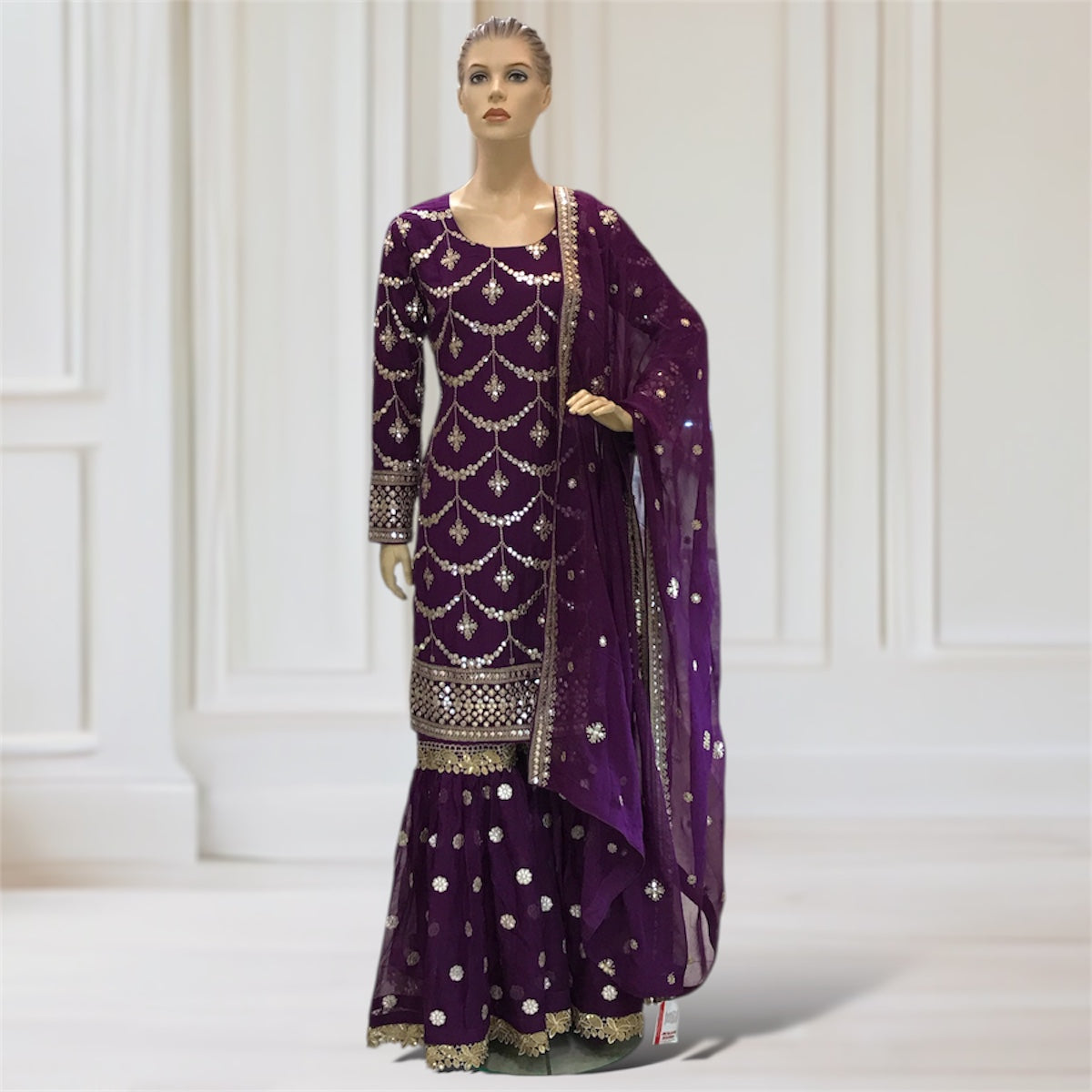 Kurta + Garara + Scarf