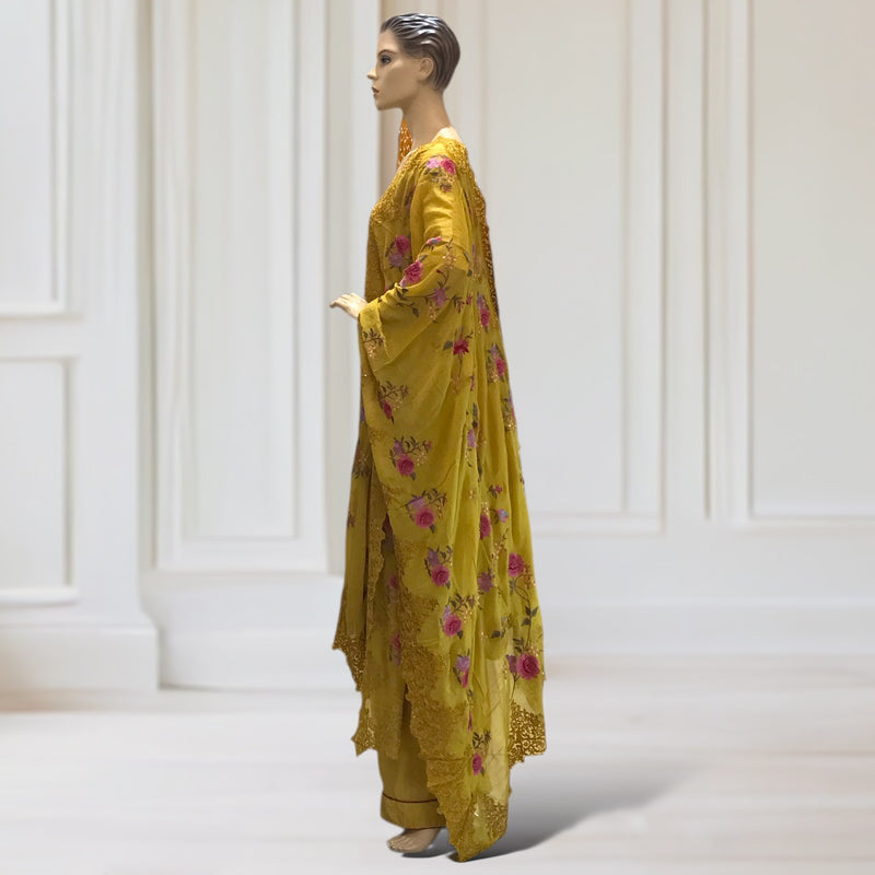 Kurta + Trouser + Scarf