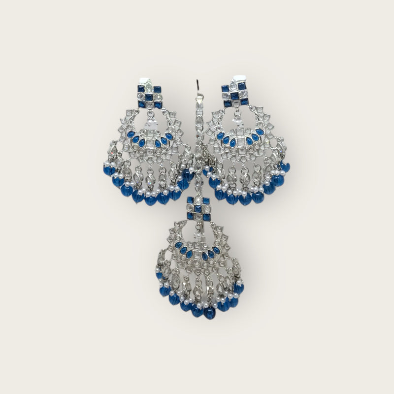 Necklace + Earrings + Tikka