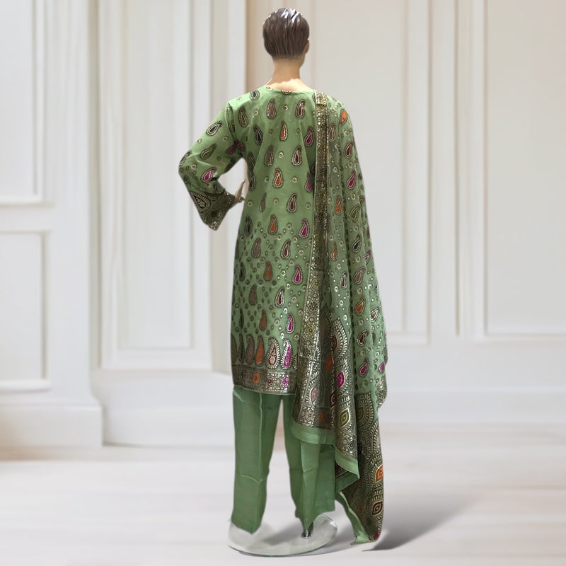 Kurta + Trouser + Scarf