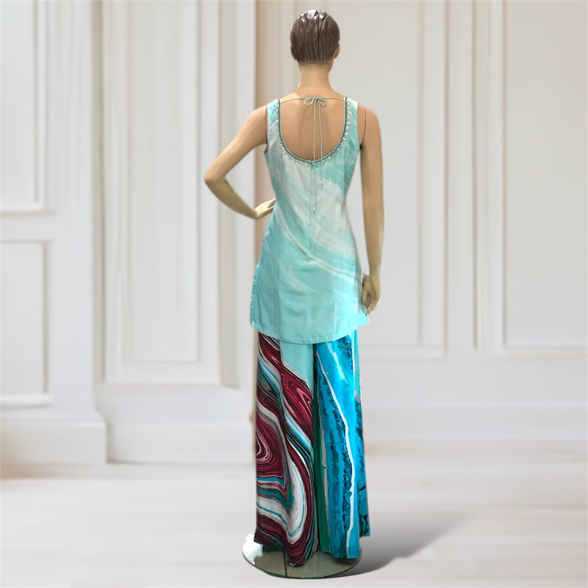 Kurta + Palazzo + Jacket
