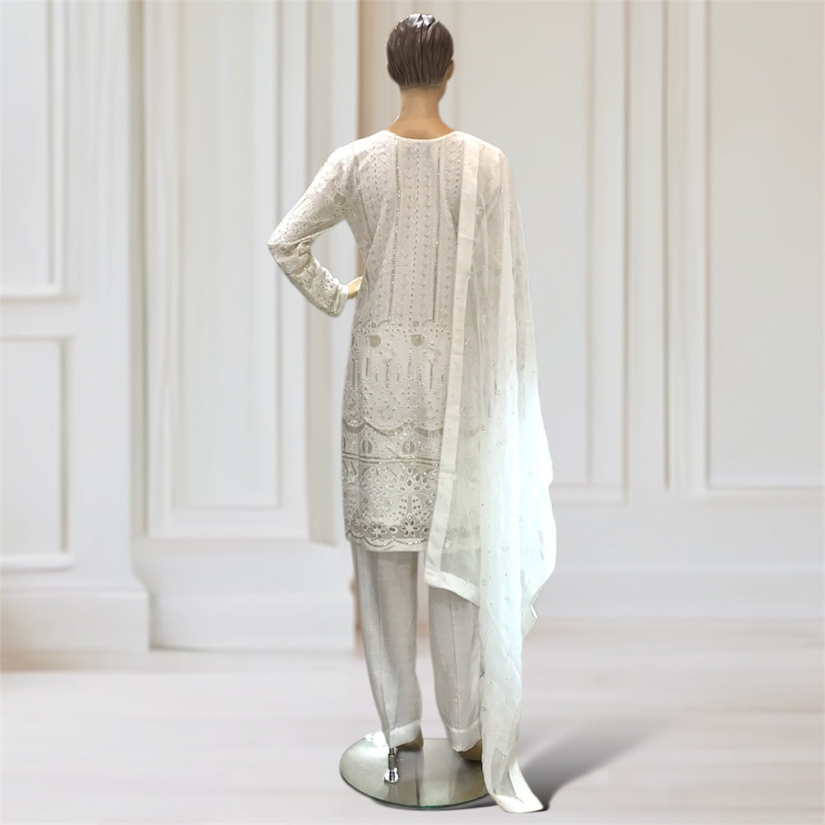 Kurta + Trouser + Scarf