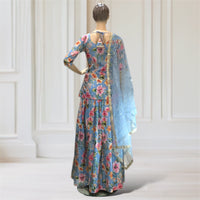 Lehenga + Choli + Scarf