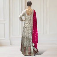 Anarkali Gown + Scarf