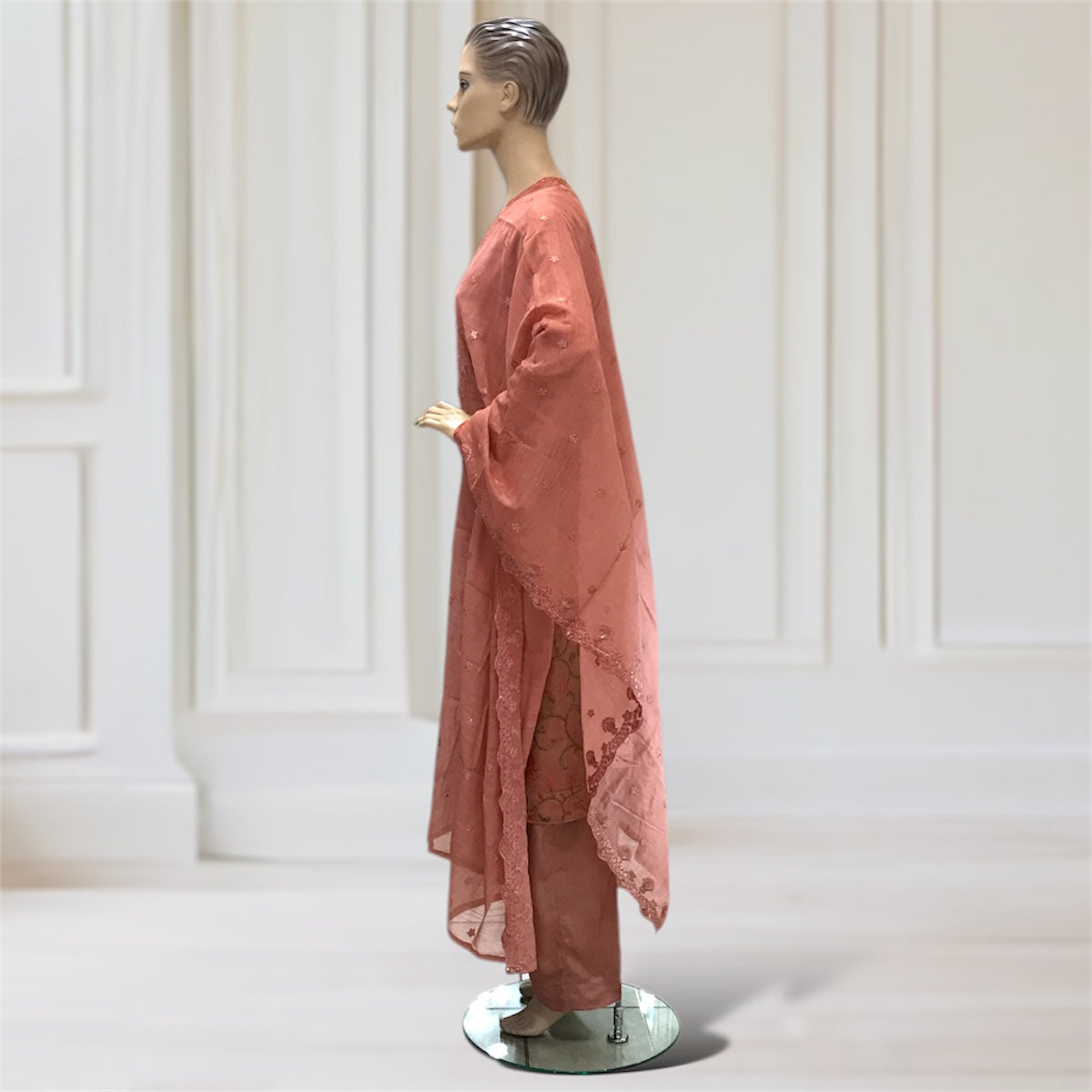 Kurta + Trouser + Scarf