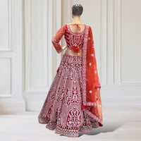Lehenga + Choli + scarf