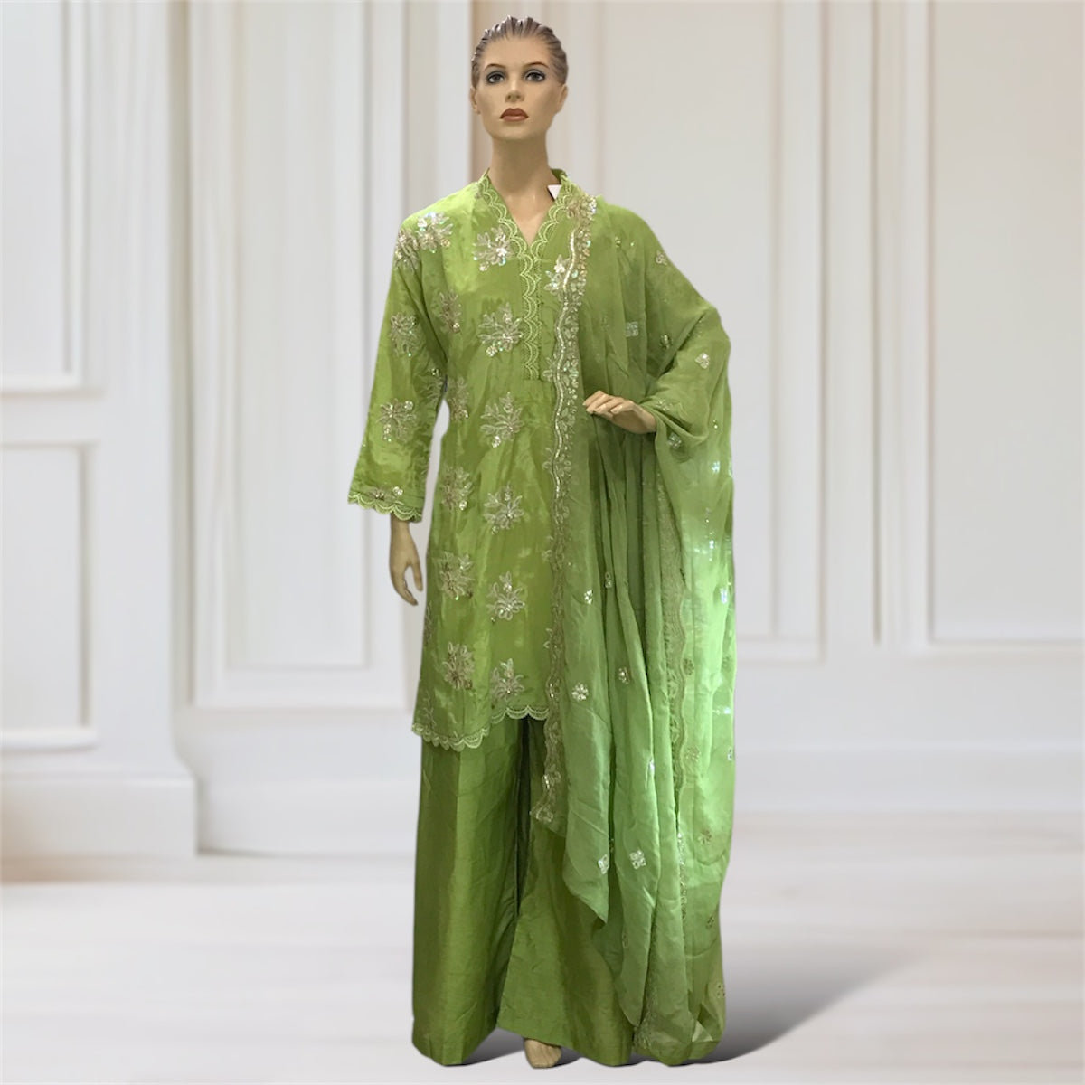 Kurta + Trouser + Scarf