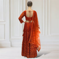 Lehenga + Choli + Scarf