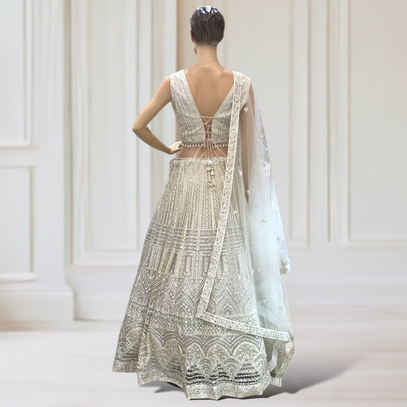 Lehenga + Choli + Scarf