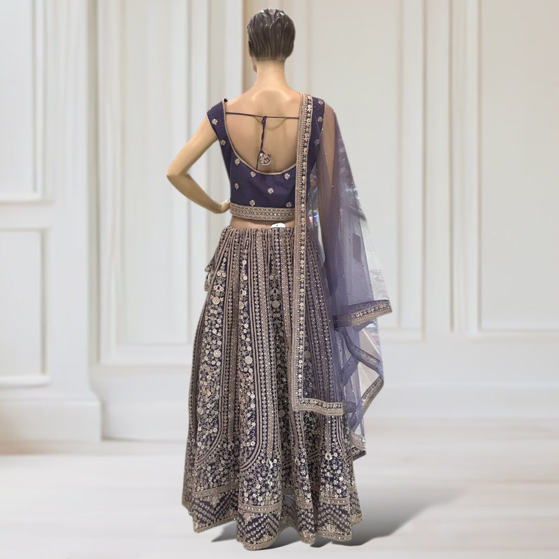 Lehenga + Choli + scarf