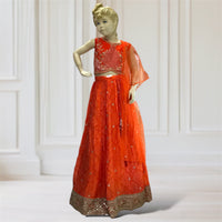 Lehenga + Choli + Scarf