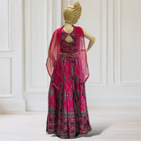 Lehenga + Choli + Scarf