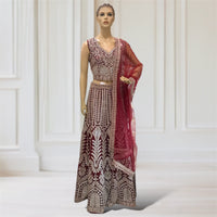 Lehenga + Choli  + Scarf