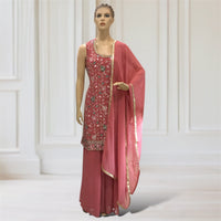 Kurta + Palazzo + Scarf