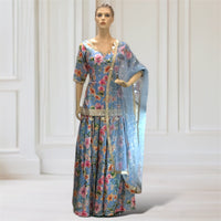 Lehenga + Choli + Scarf