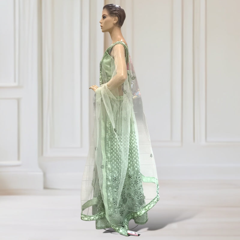 Lehenga + Choli + scarf