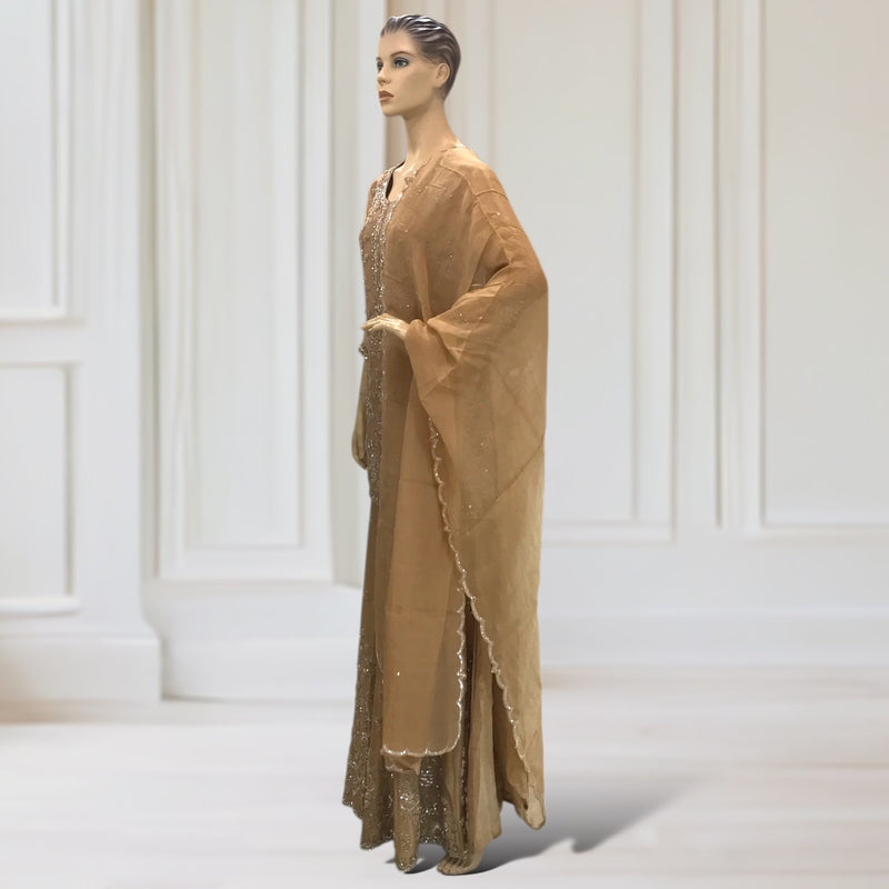 Kurta + Garara + scarf