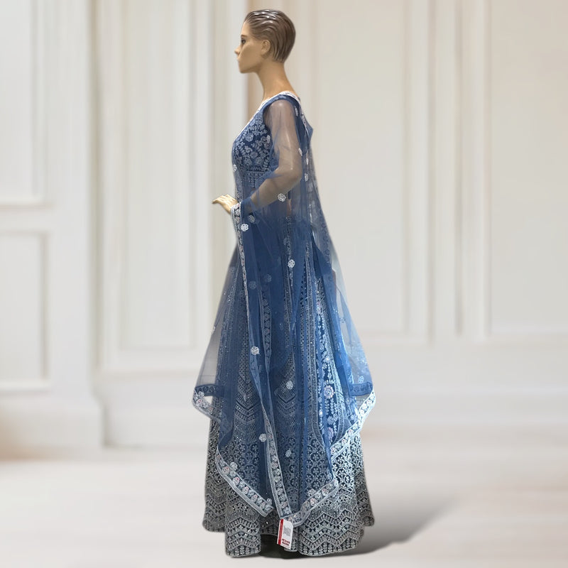 Lehenga + Choli  + Scarf