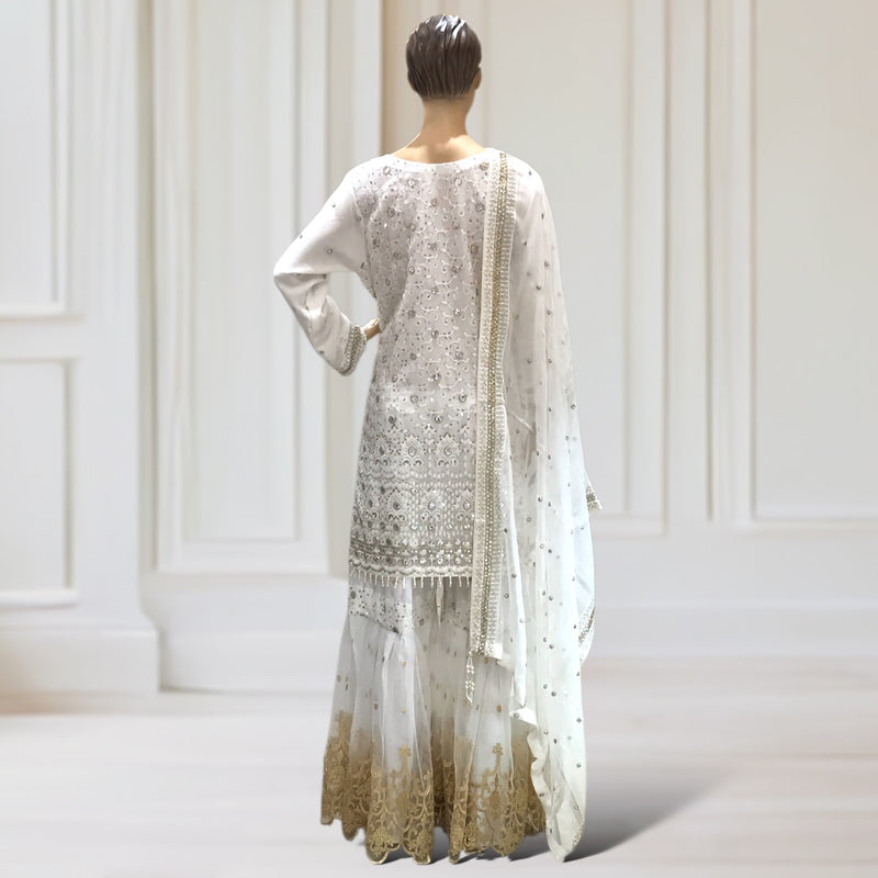 Kurta + Garara + Scarf